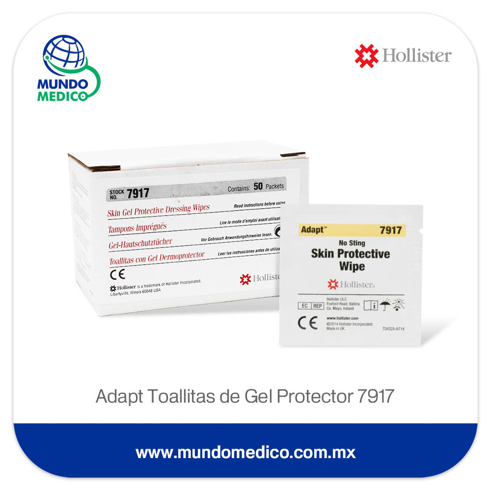 Adapt Toallitas Dermoprotectoras 7917 - 50 piezas