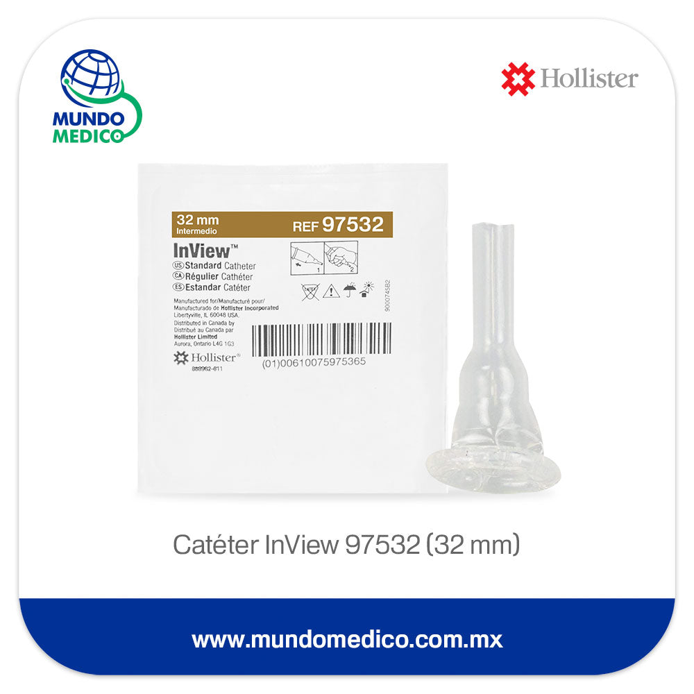 InView Catéter Externo Masculino Intermedio (32 mm) 97532 - 30 Piezas